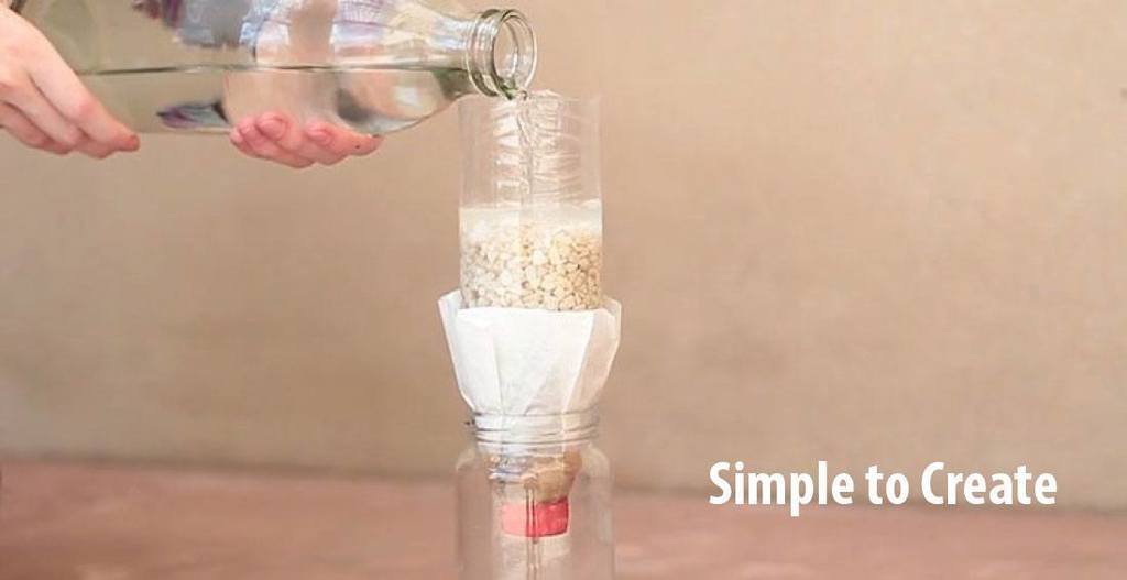 how to make water purifier model