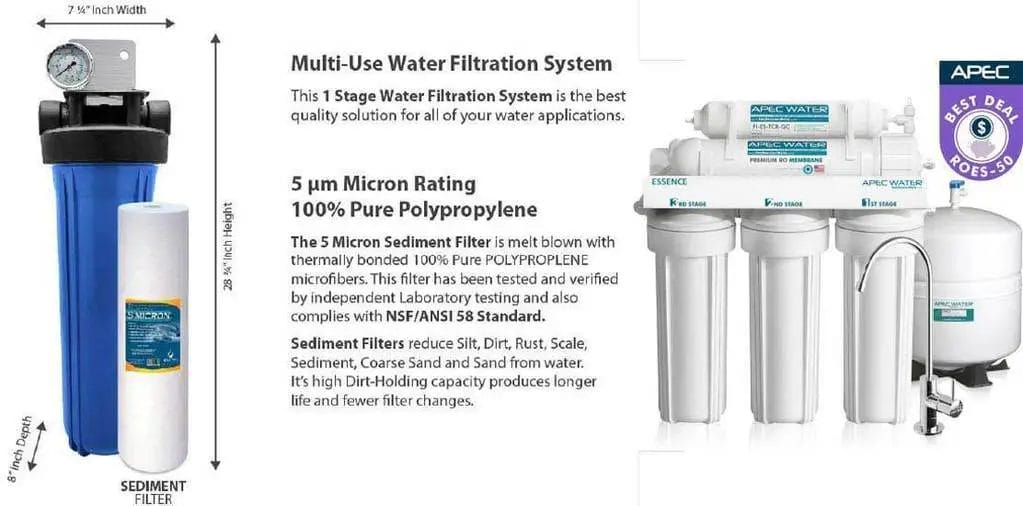 Multi-Stage Water Purifiers or Universal Water Purifiers