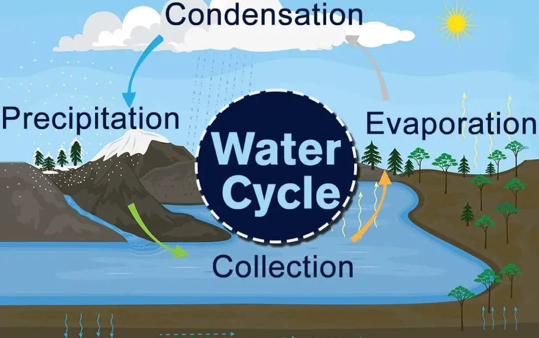 the water cycle pictures