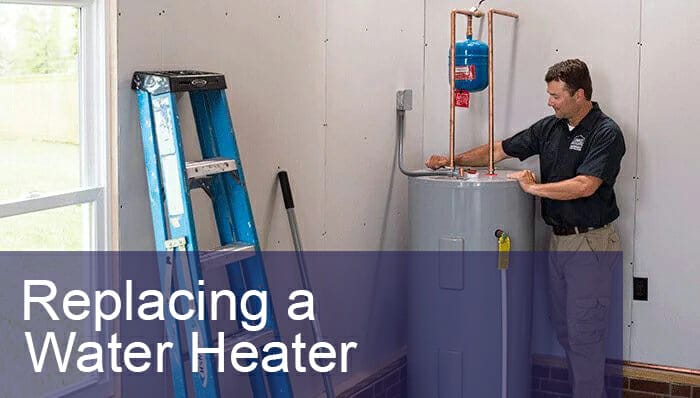 replacing a water filter