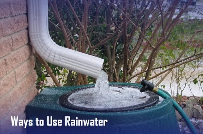 Ways to Use Rainwater