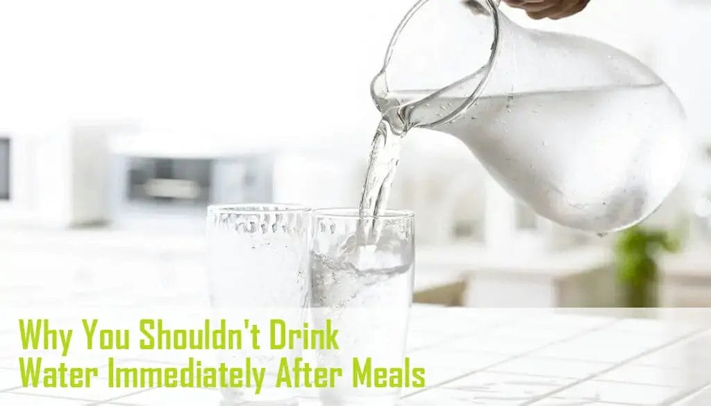 How Long Should You Wait To Drink Water After Eating