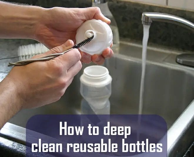 3 Tips To Easily Deep Clean Your Reusable Water Bottles