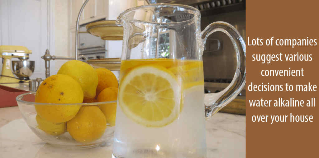 how to Alkaline water naturally