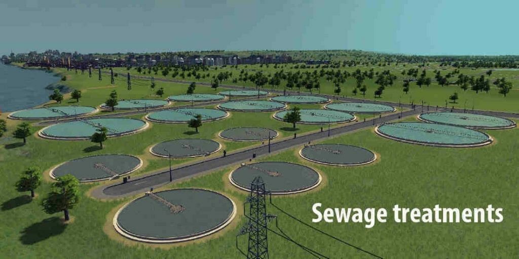 Sewage treatments