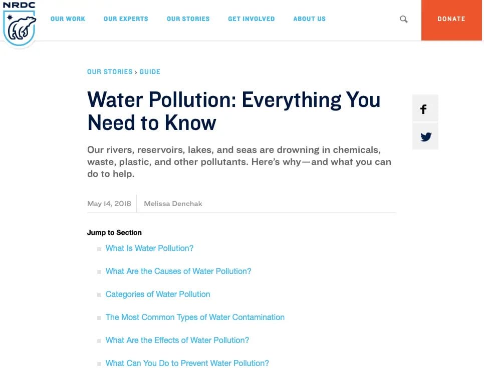 water polution everything you need to know