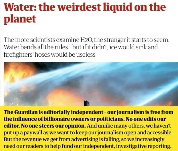what is water what is water