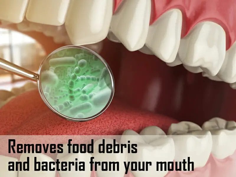 Bacterias And Viruses Around Tooth. Dental Hygiene Medical Conce Bacterias and viruses around tooth. Dental hygiene medical conce