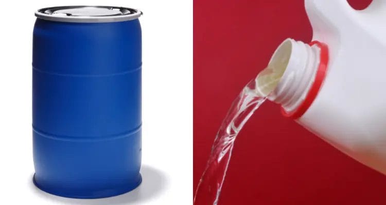 How do you purify 55 Gallons of water with bleach?
