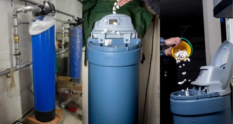 What are the types of water softeners