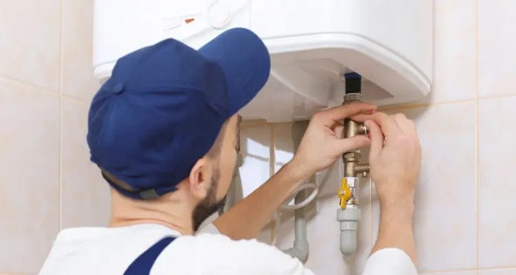 Who should I call if I have a problem with my water heater