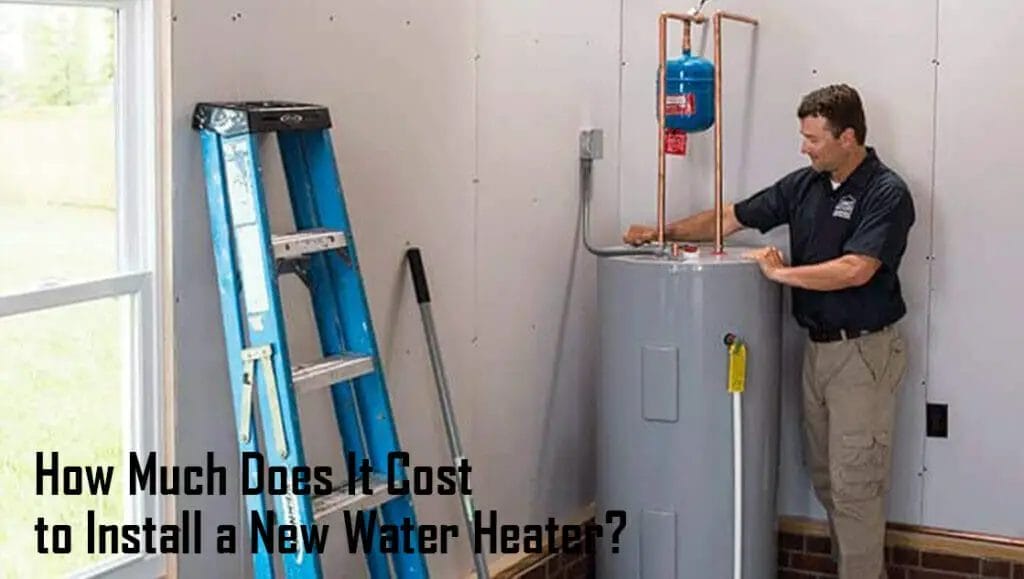 How much does it cost to install a water heater? HVAC Heating & Cooling