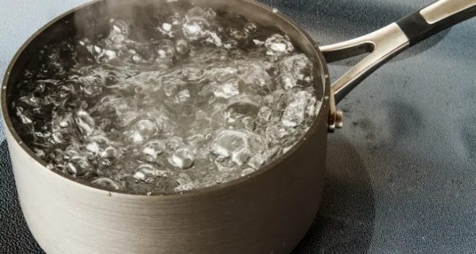 How long do you boil water to sterilize it and make it safe to drink?